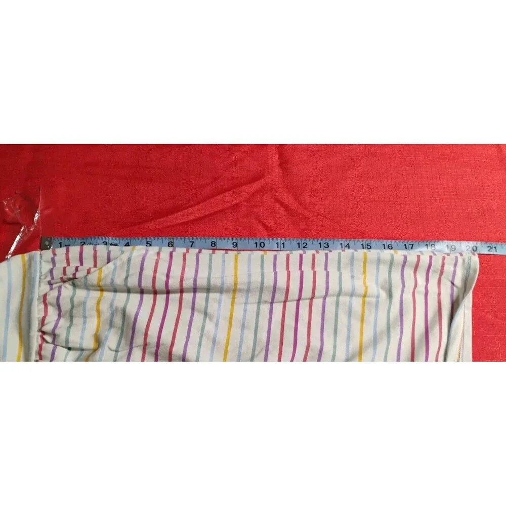 Wonder Nation Dress Lot 2 Girls Size XL 14-16  Pockets Rainbow Twins Striped